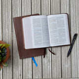KJV, Compact Bible, Maclaren Series, Leathersoft, Brown, Comfort Print: Holy Bible, King James Version