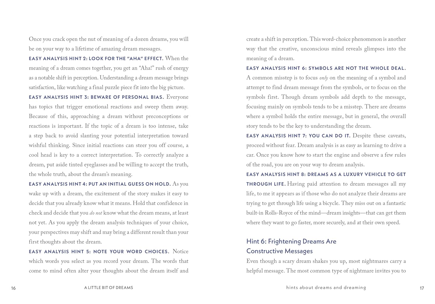 A Little Bit of Dreams: An Introduction to Dream