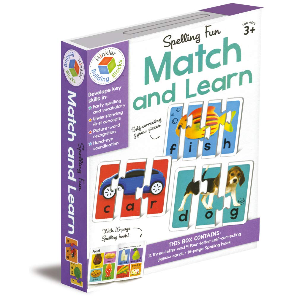 Spelling Fun Match and Learn Cards