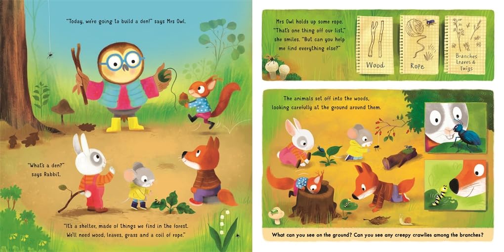 Mrs Owl’s Forest School: The Very Big Den