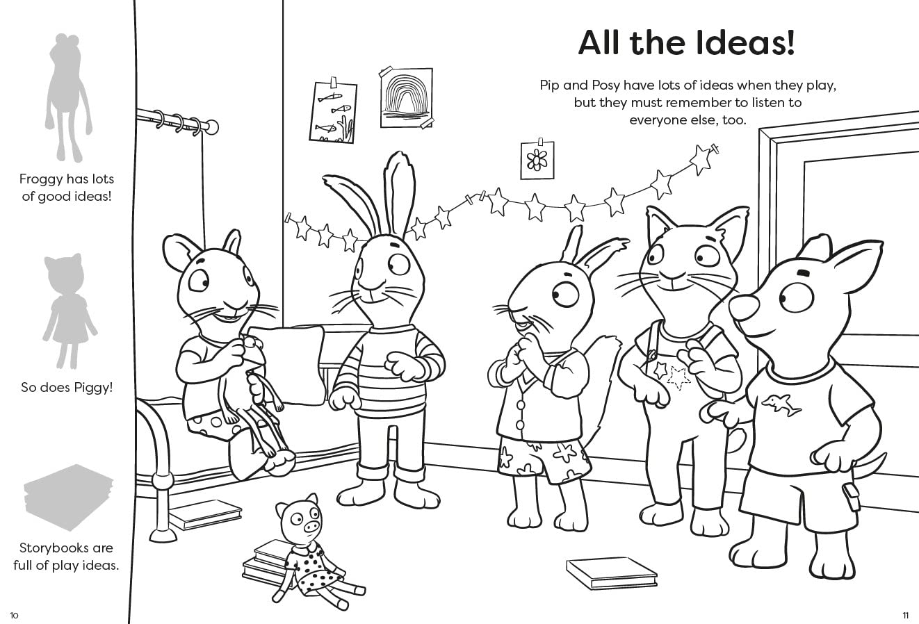 Pip and Posy: Let's Get Colouring