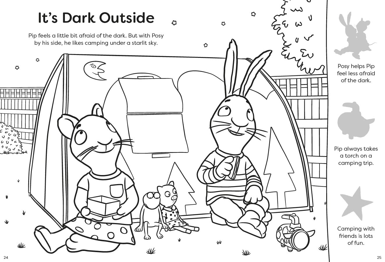 Pip and Posy: Let's Get Colouring