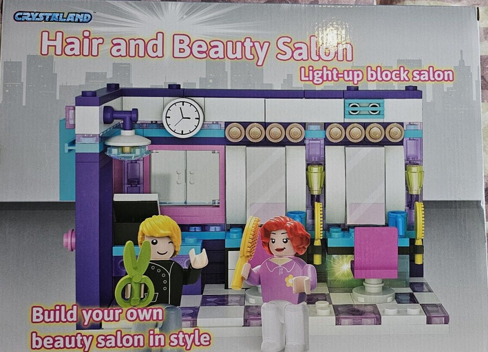 Build Your Own Light up Hair & Beauty Salon