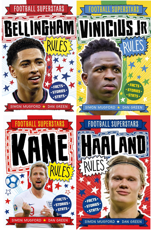 Kane, Haaland, Vinicius Jr, Bellingham (Football Superstars x4)