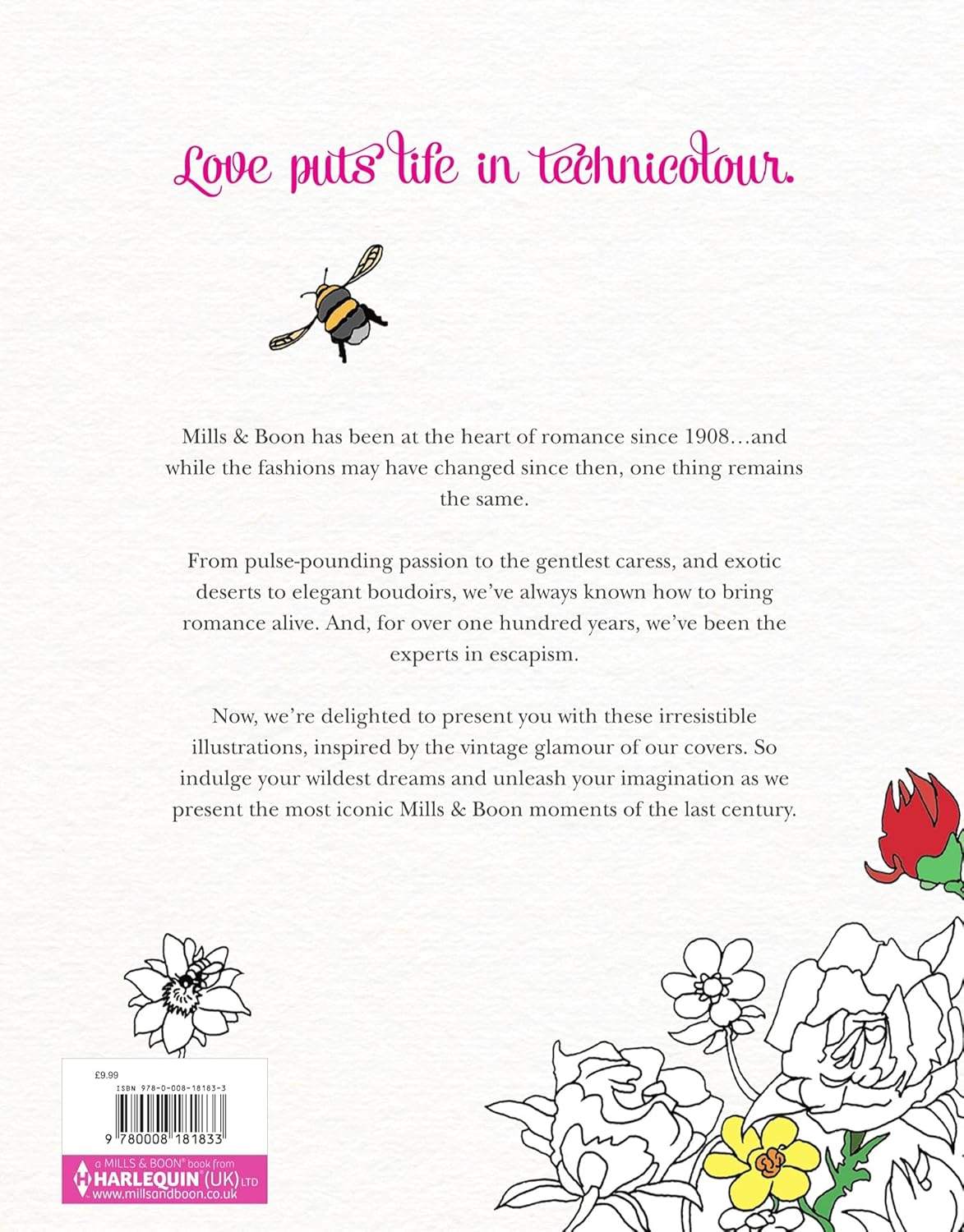 The Art of Romance: The Official Mills & Boon Colouring Book