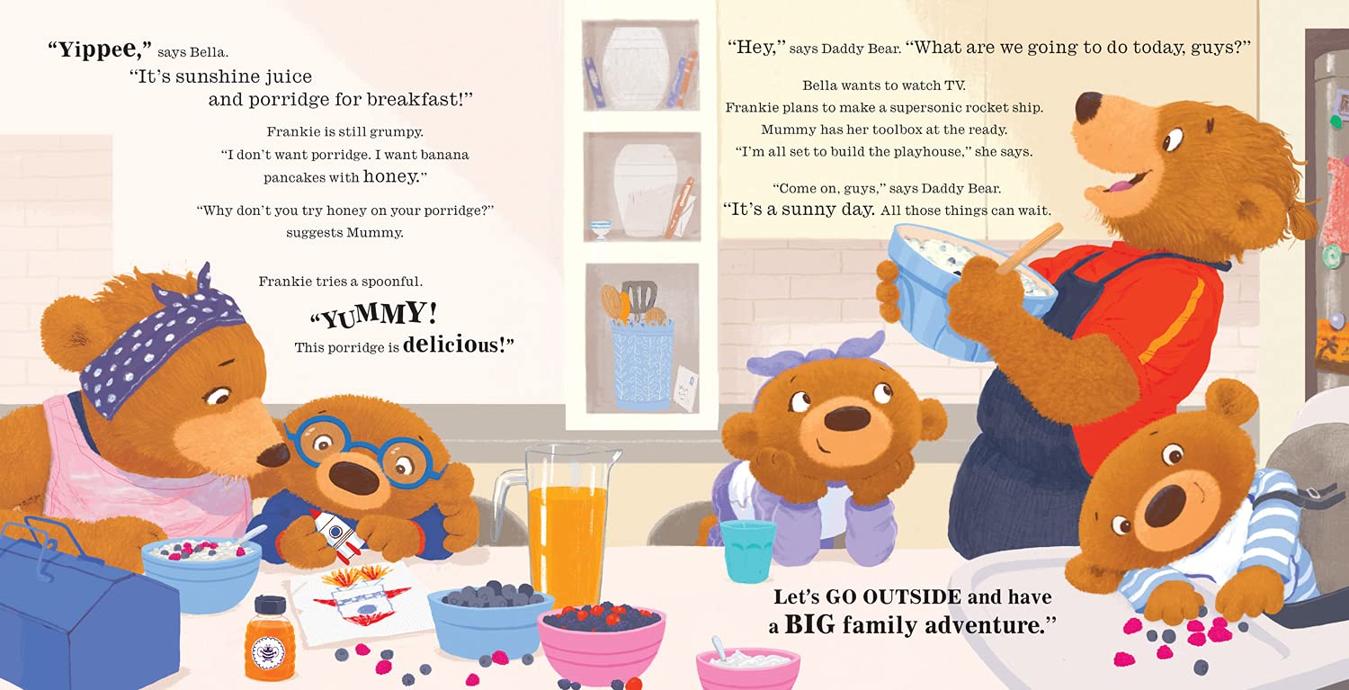 The Burpee Bears: From bestselling author Joe Wicks, comes this debut picture book, packed with fitness tips, exercises and healthy recipes for kids 3+