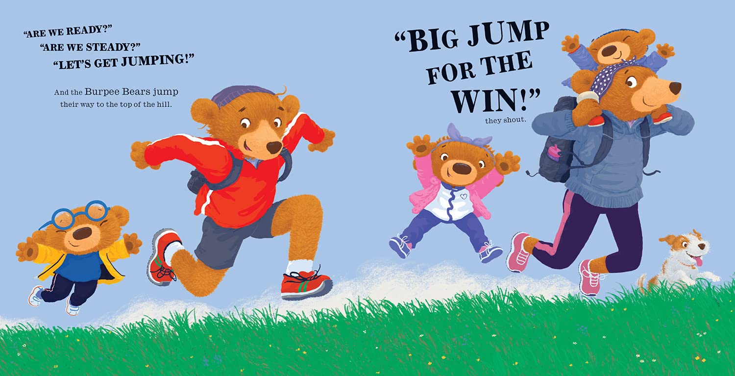 The Burpee Bears: From bestselling author Joe Wicks, comes this debut picture book, packed with fitness tips, exercises and healthy recipes for kids 3+