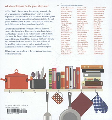 The Chef's Library: Favorite Cookbooks from the World's Great Kitchens