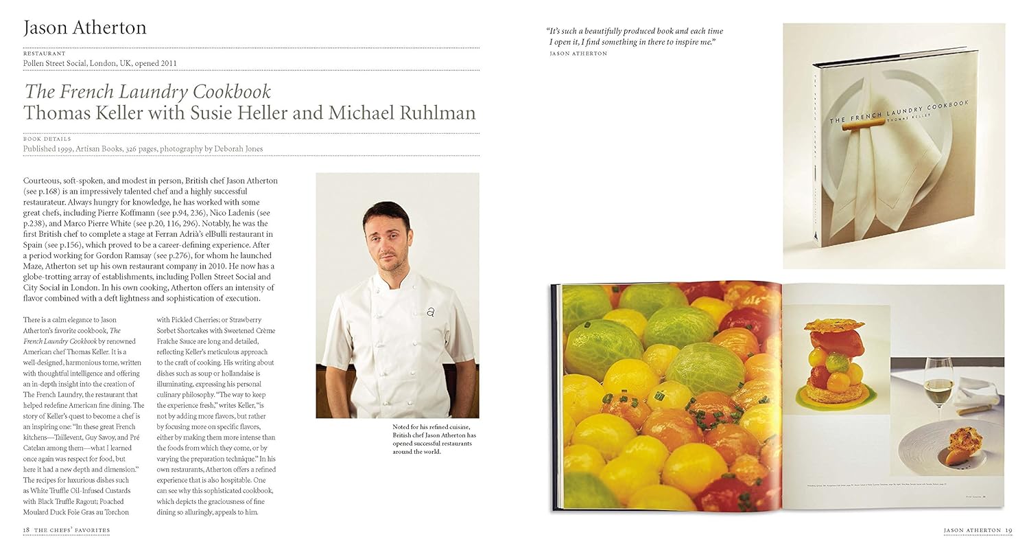 The Chef's Library: Favorite Cookbooks from the World's Great Kitchens
