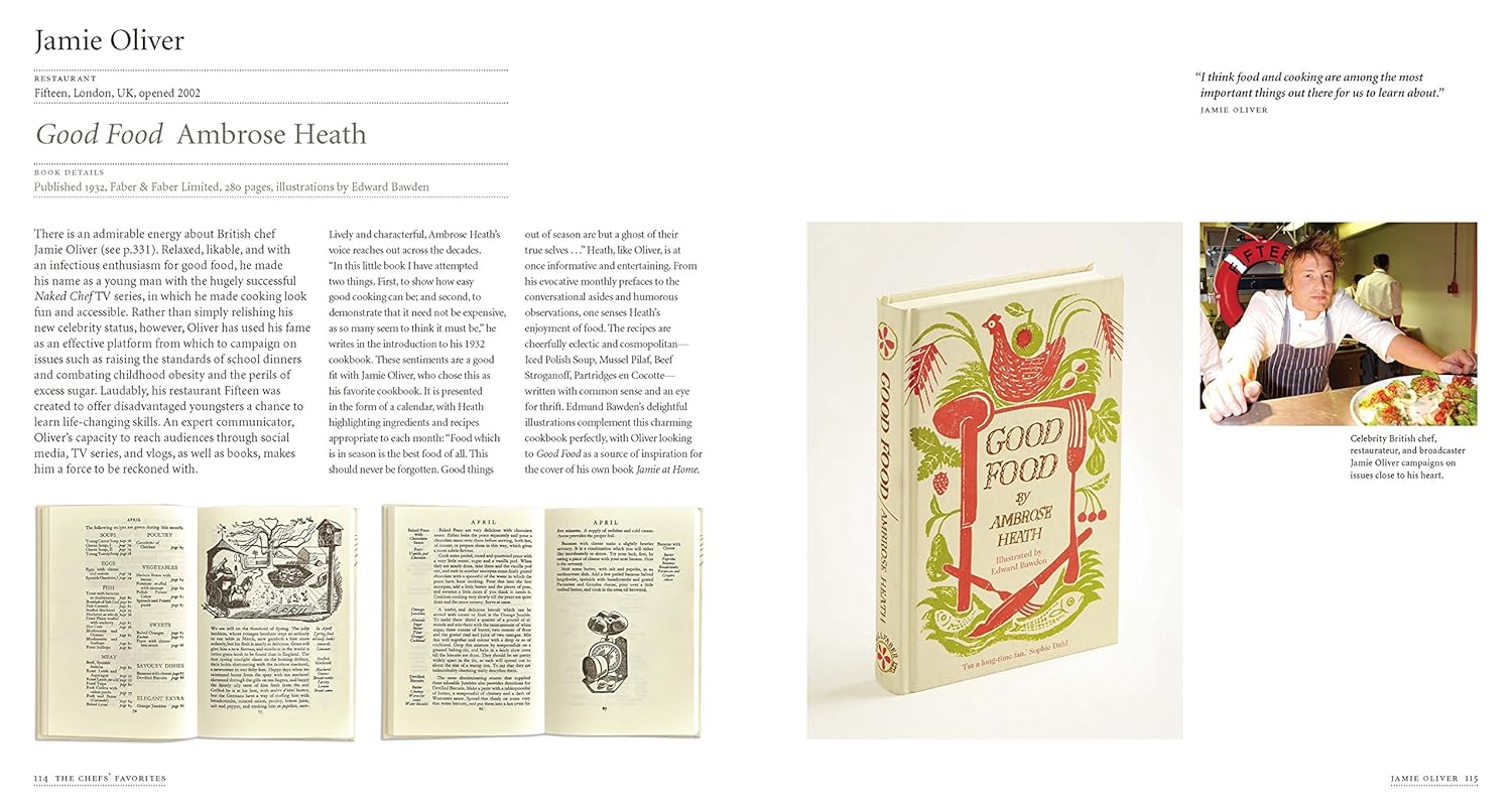 The Chef's Library: Favorite Cookbooks from the World's Great Kitchens