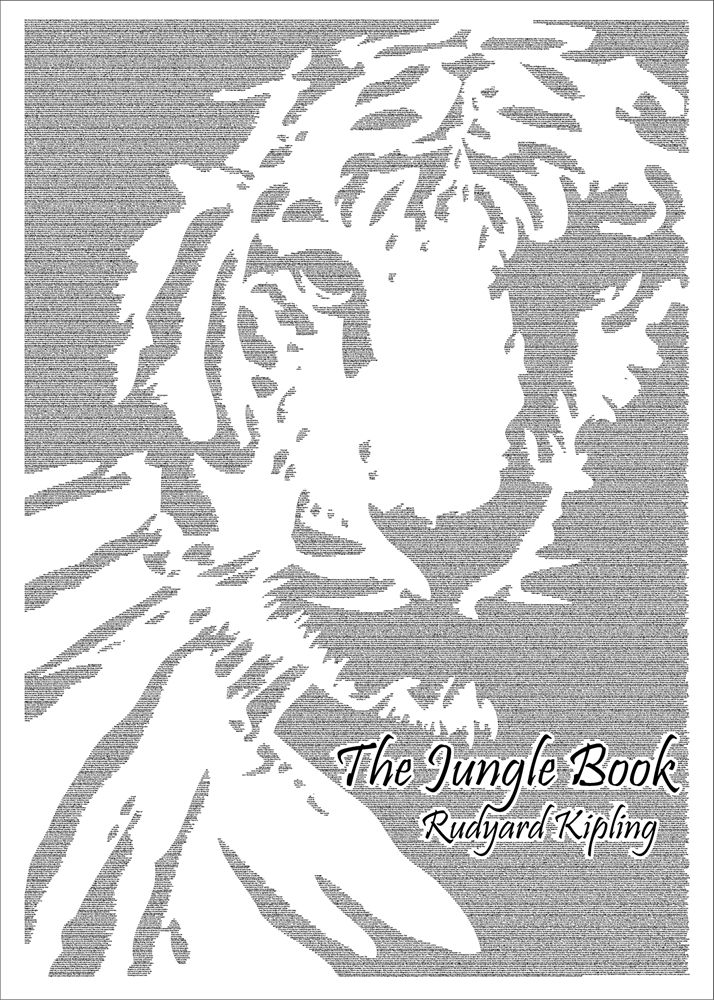 The Jungle Book - A book on one page