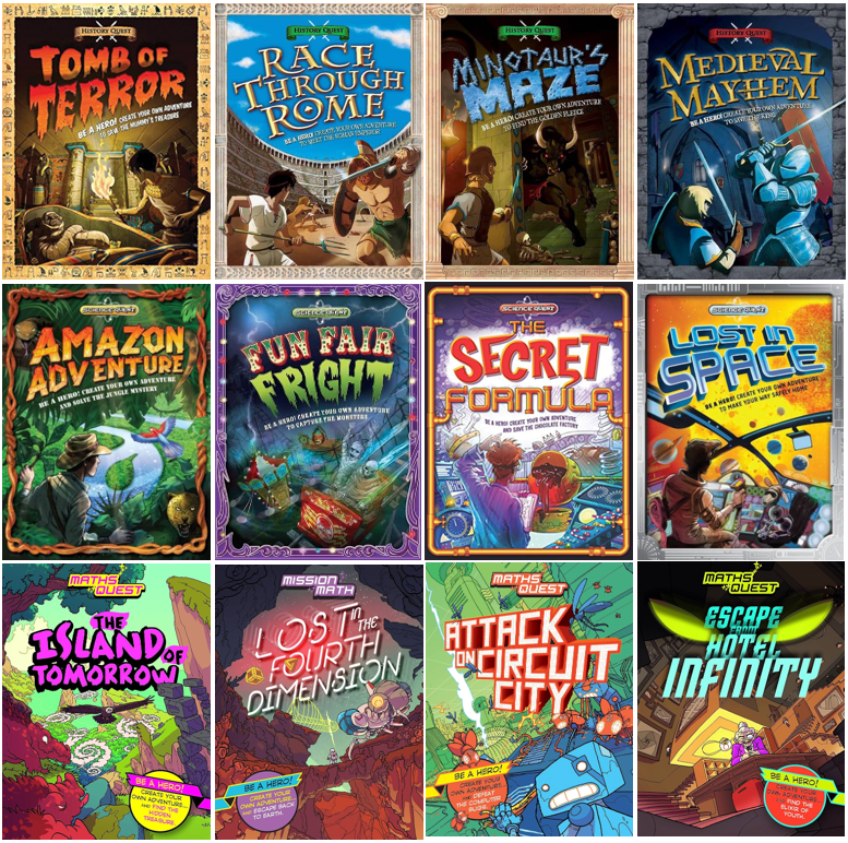 Quest Adventures Collection (Shrink Wrap 12x Set)