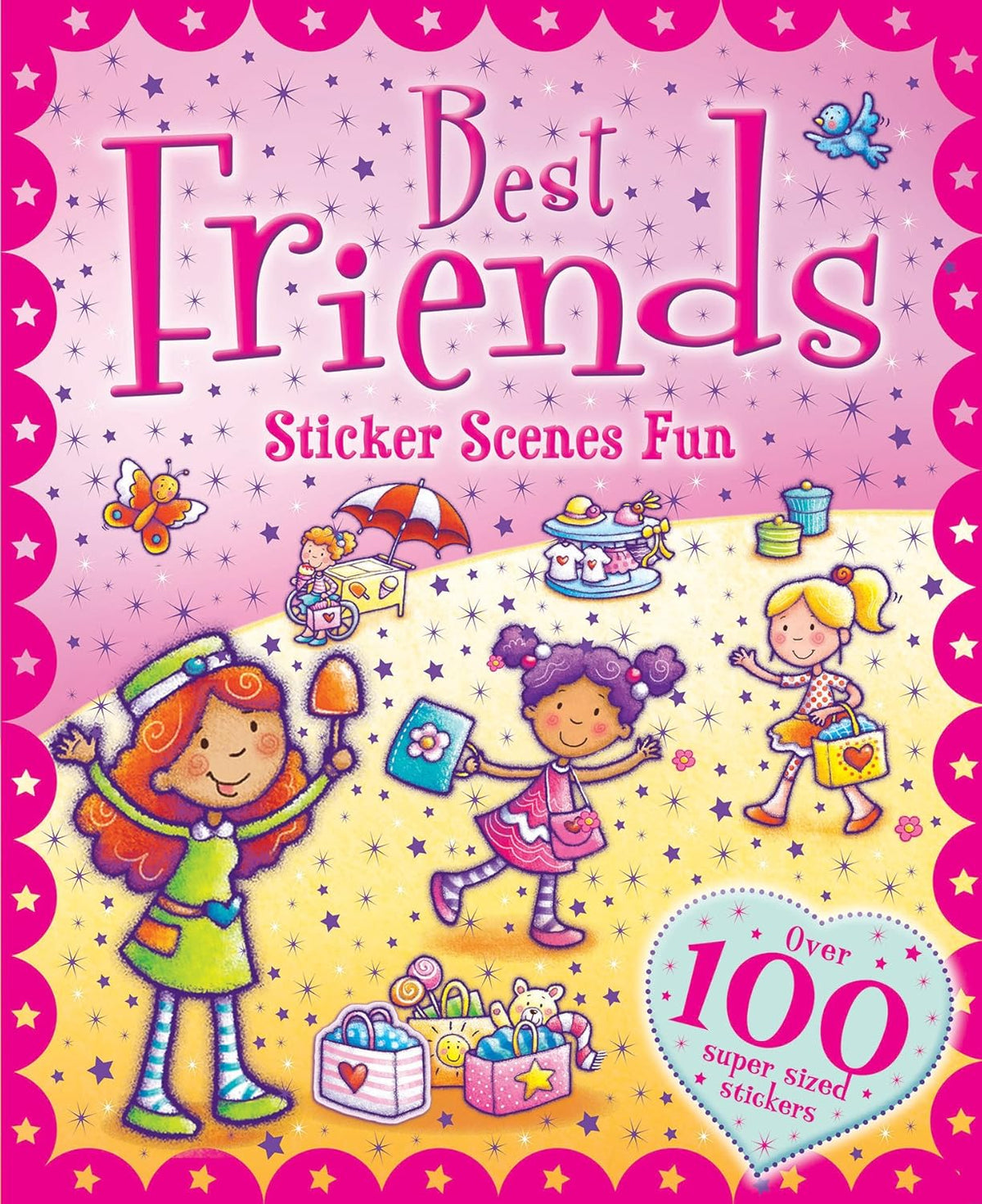 Litlle Sticker Scenes Fun Collection (4 books)