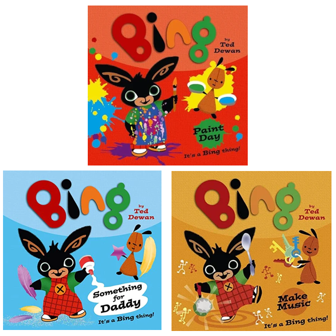 Bing and Other Stories x3 Picture Book Flat