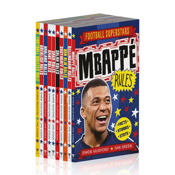 Football Superstars 10-Book Mega Pack