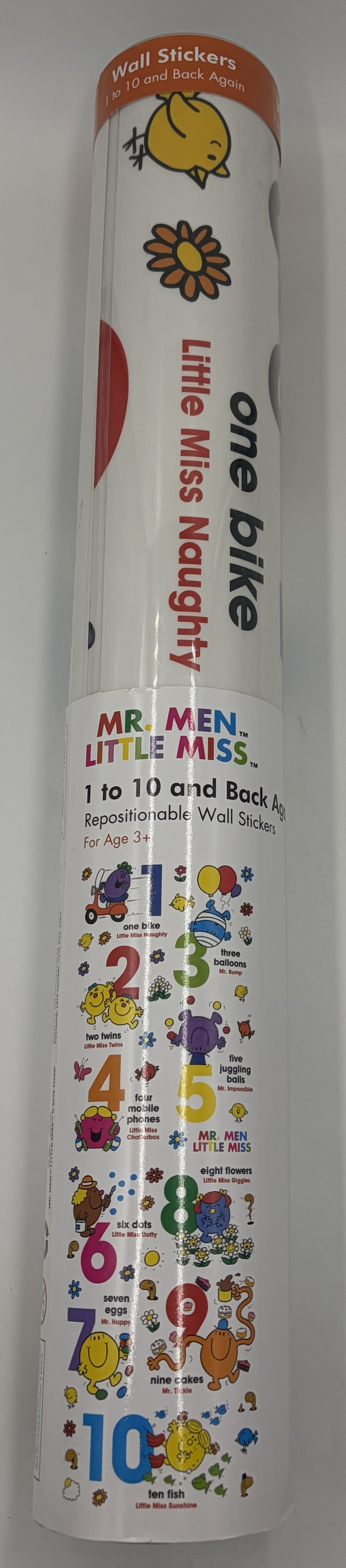 Mr Men Little Miss Wall Stickers