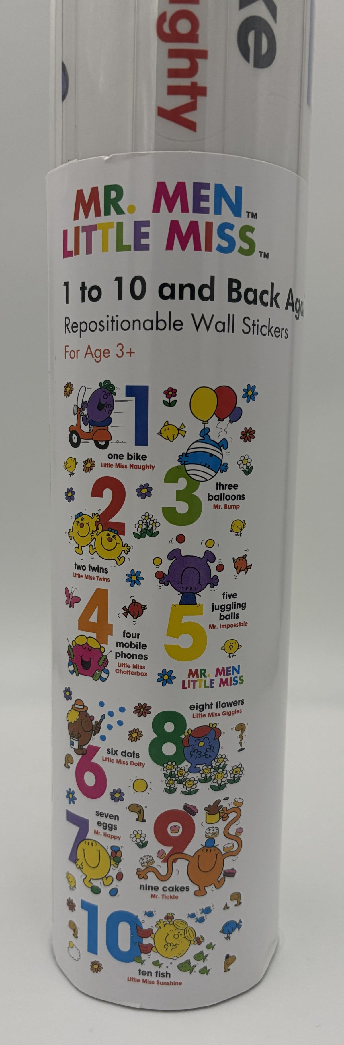 Mr Men Little Miss Wall Stickers