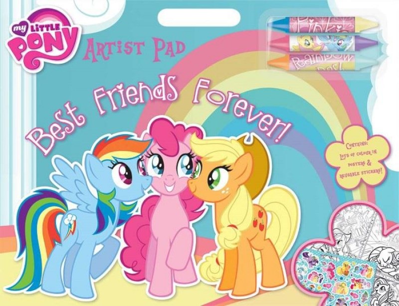 My Little pony Artist Pad - Best Friends Forever