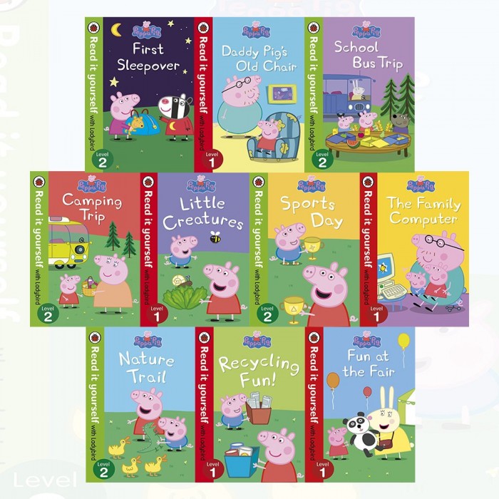 Peppa Pig Read it Yourself (10x Set)