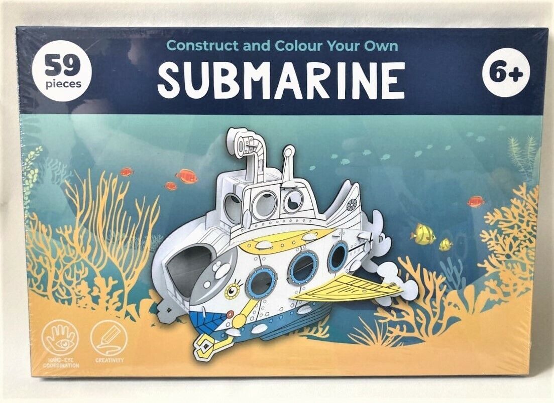 Create and Colour Your Own: Submarine