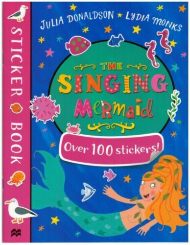 The Singing Mermaid Sticker Book with over 100 stickers!