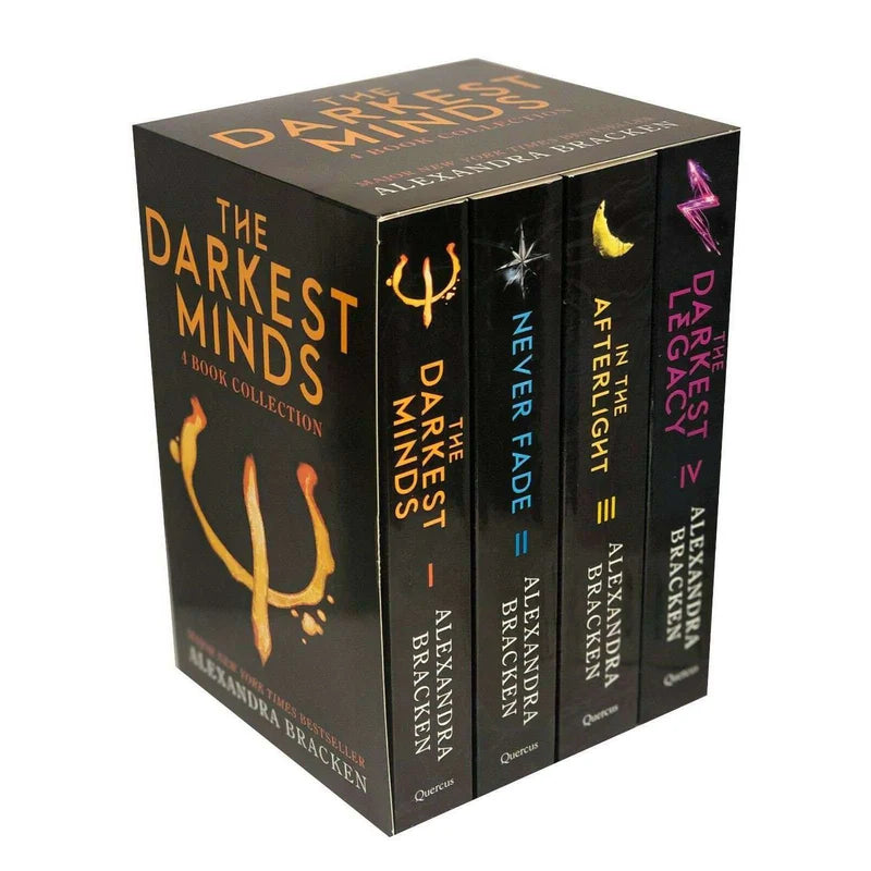 The Darkest Minds Series by Alexandra Bracken 4 Books Collection Set (The Darkest Minds, Never Fade, In The Afterlight & The Darkest Legacy)