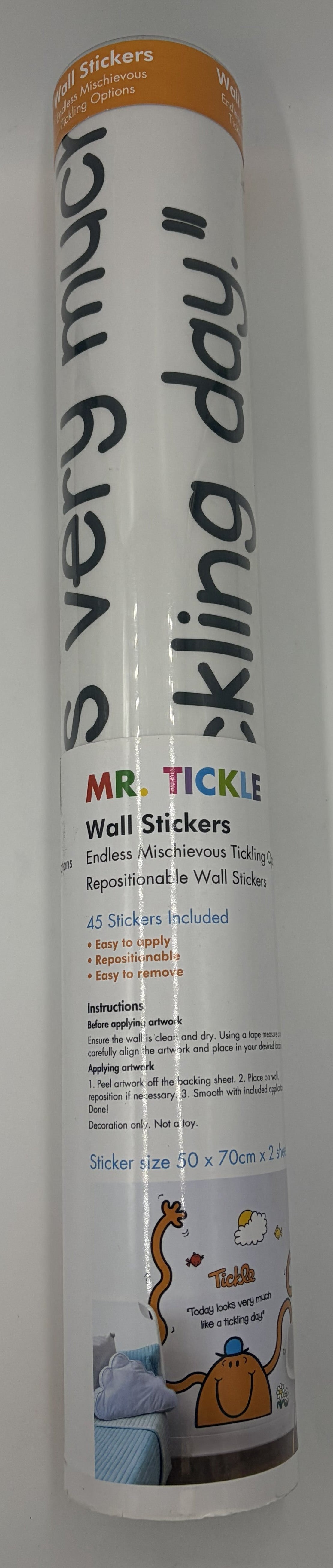 Mr Tickle Wall Stickers