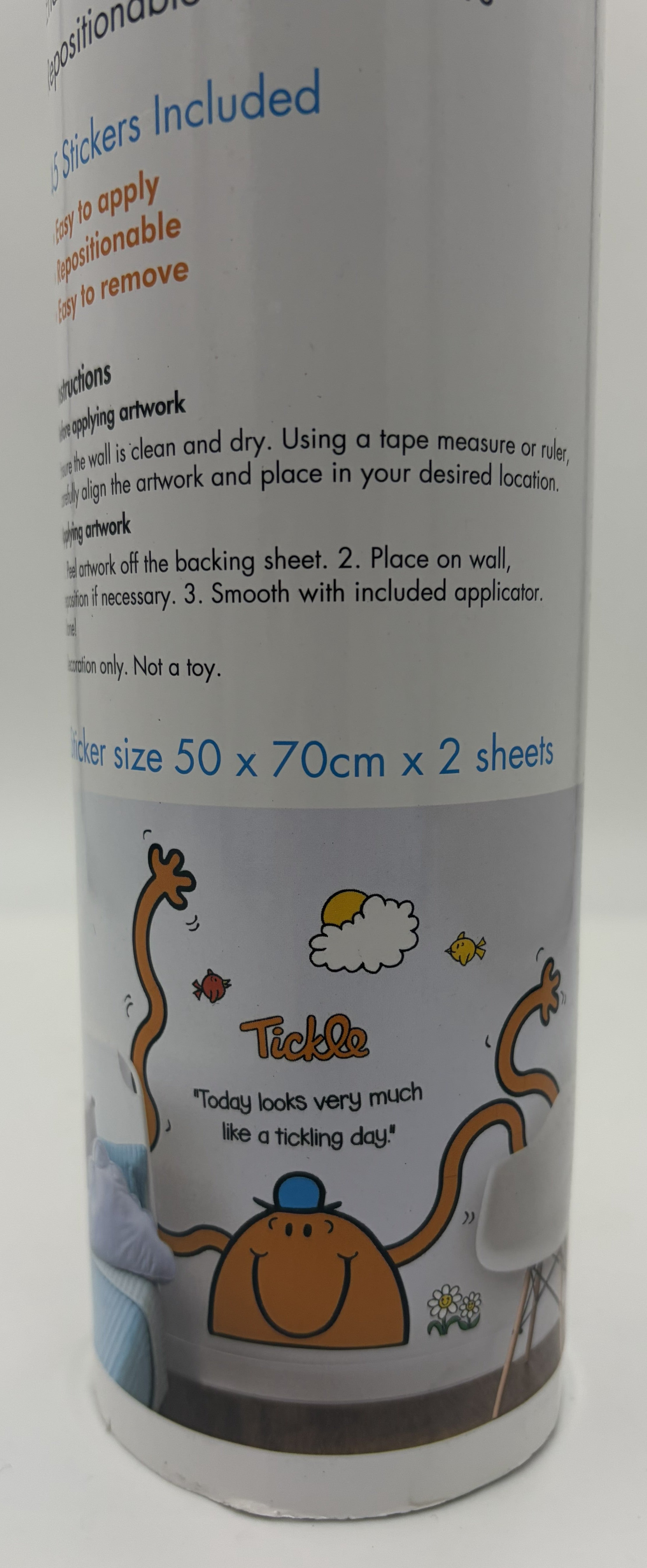 Mr Tickle Wall Stickers