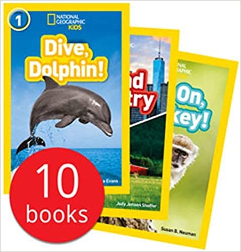National Geographic Kids Readers Collection - 10 Books