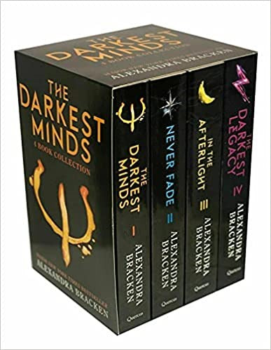 The Darkest Minds Series by Alexandra Bracken 4 Books Collection Set (The Darkest Minds, Never Fade, In The Afterlight & The Darkest Legacy)