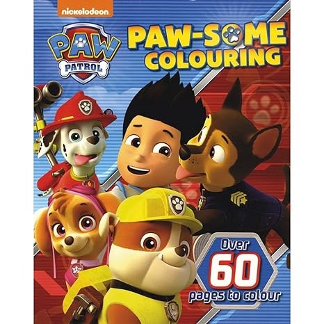 Nickelodeon Paw Patrol Paw-Some Colouring (Colouring Book)