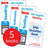 SATs Question Books KS1 Collection - 5 Books Collections